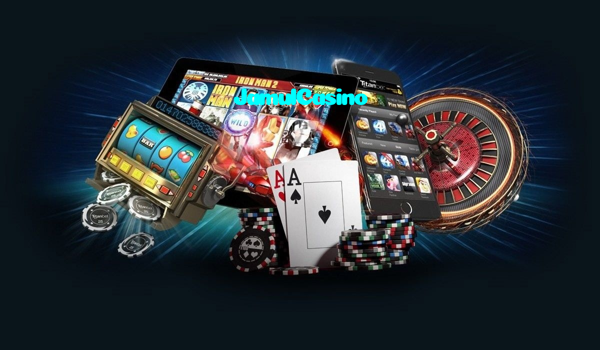 JamulCasino casino presented on mobile device in Pakistan with slots and live games